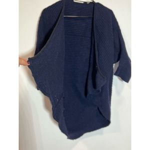 Tahari Wool Sweater Wrap, 3/4 Sleeve, Women's Size Med